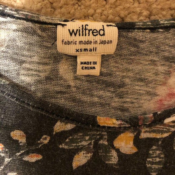 Aritzia Wilfred Faded Floral T Shirt - Picture 3 of 4